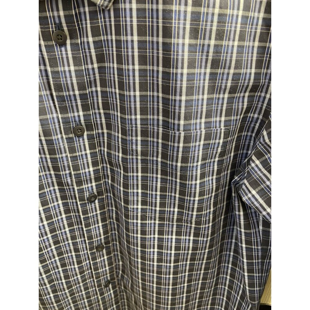 Men's Slim Fit  M Untuck It Button Down Wrinkle Free, 100% Cotton Shirt - Picture 7 of 10